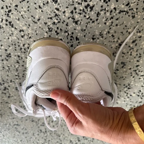 Nike White Knit Sneakers - Picture 2 of 4